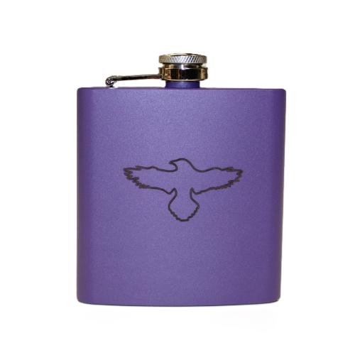 Hawg Gunsite Flask 6oz - Purple