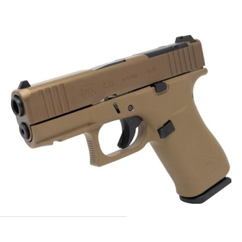 Glock 43X MOS 15rd Coyote 9mm *Call To Order*