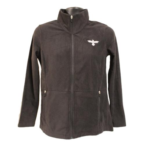 Ladies Full Zip Micro Fleece/ Black/XL