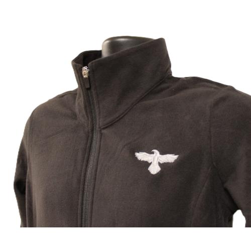 Ladies Full Zip Micro Fleece/ Black/XL