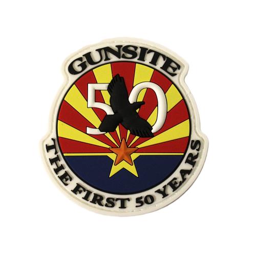 50th PVC Patch - Color