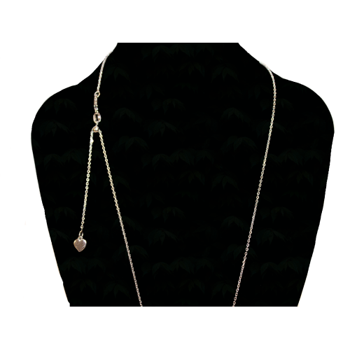 Raven Necklace w/ chain - Silver