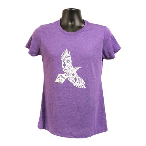 Ladies Fancy Raven Short Sleeve Shirt