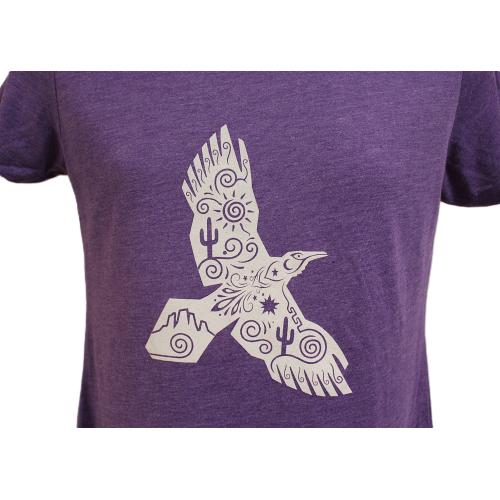 Ladies Fancy Raven Short Sleeve Shirt