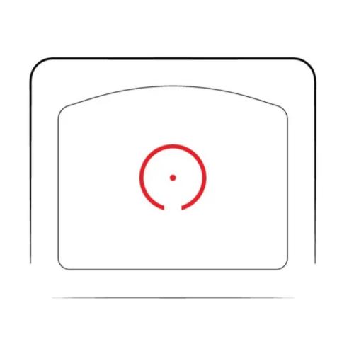 Vortex Defender-CCW 3 MOA Enclosed, Red