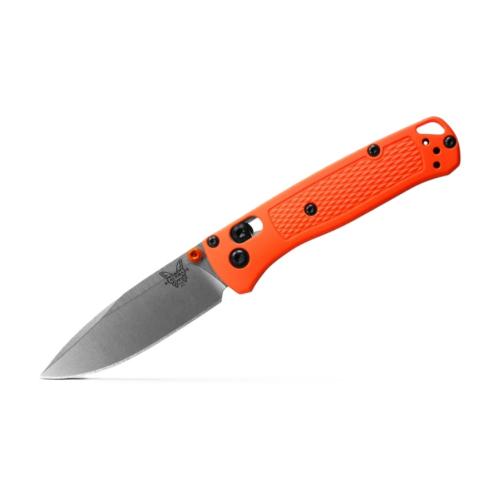 Benchmade Mini Bugout - Orange, Drop-Point