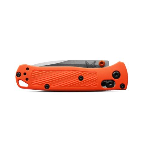 Benchmade Mini Bugout - Orange, Drop-Point