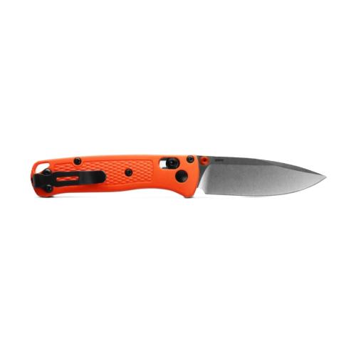 Benchmade Mini Bugout - Orange, Drop-Point