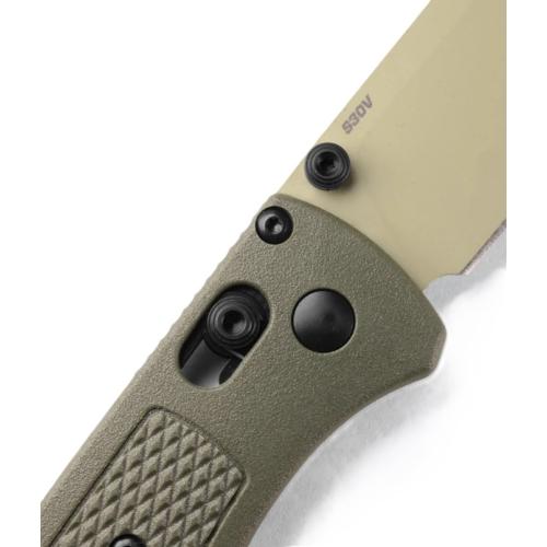 Benchmade Bugout - Olive, Drop-Point