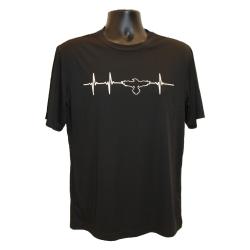 Heartbeat Raven Wicking S/S Shirt