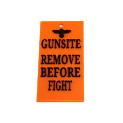 Remove Before Fight Key Chain