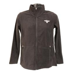 Ladies Full Zip Micro Fleece/ Black/M