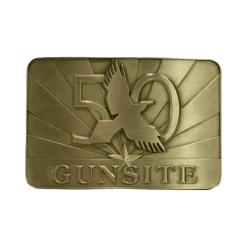 50th Belt Buckle, Brass