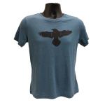Ladies Distressed Bird Teal