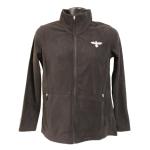 Ladies Full Zip Micro Fleece/ Black/XL