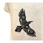 Ladies Fancy Raven Short Sleeve Shirt