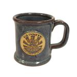 50th Stone Mug - Blue