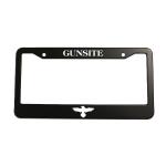 Gunsite License Plate Frame