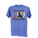 250/50th Men's S/S Shirt - Royal, 4X