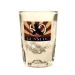 50th Fluted Shot Glass 2oz