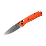 Benchmade Mini Bugout - Orange, Drop-Point