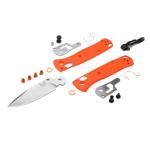 Benchmade Mini Bugout - Orange, Drop-Point