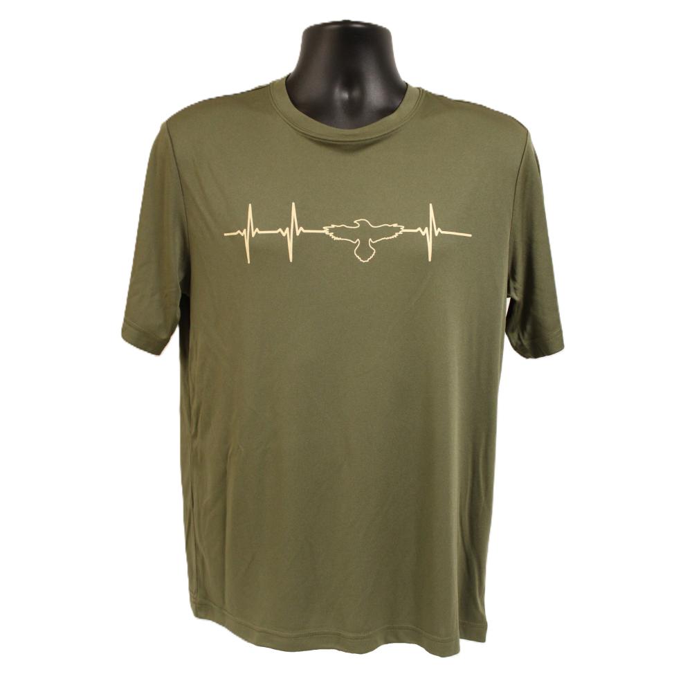 Heartbeat Raven Wicking S/S Shirt