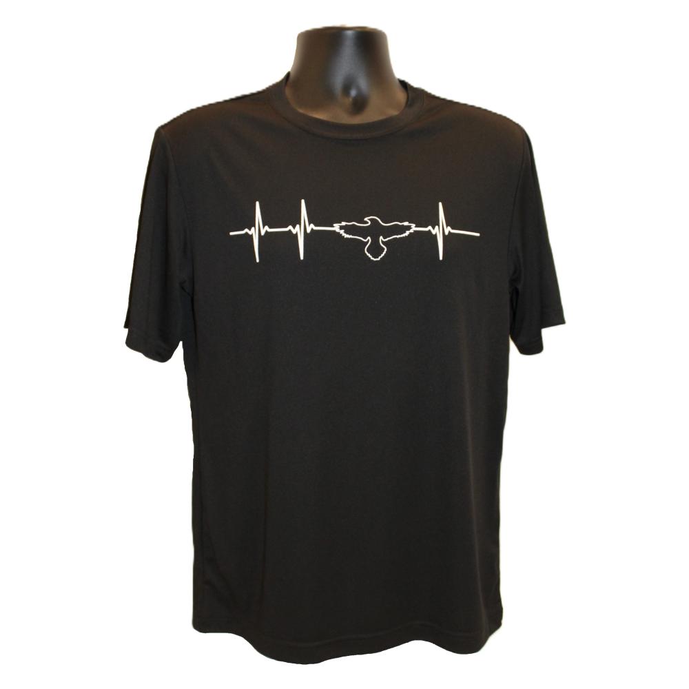 Heartbeat Raven Wicking S/S Shirt