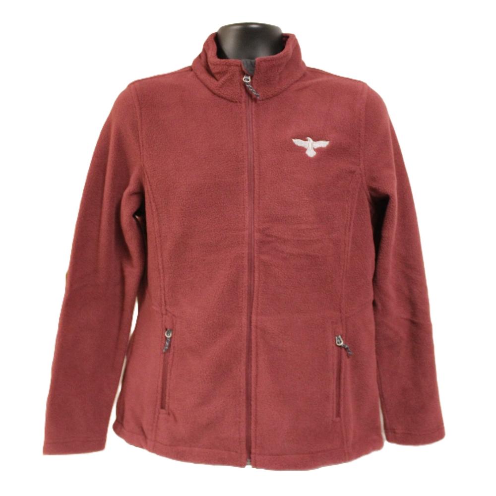 Ladies Full Zip Fleece /Maroon/ L