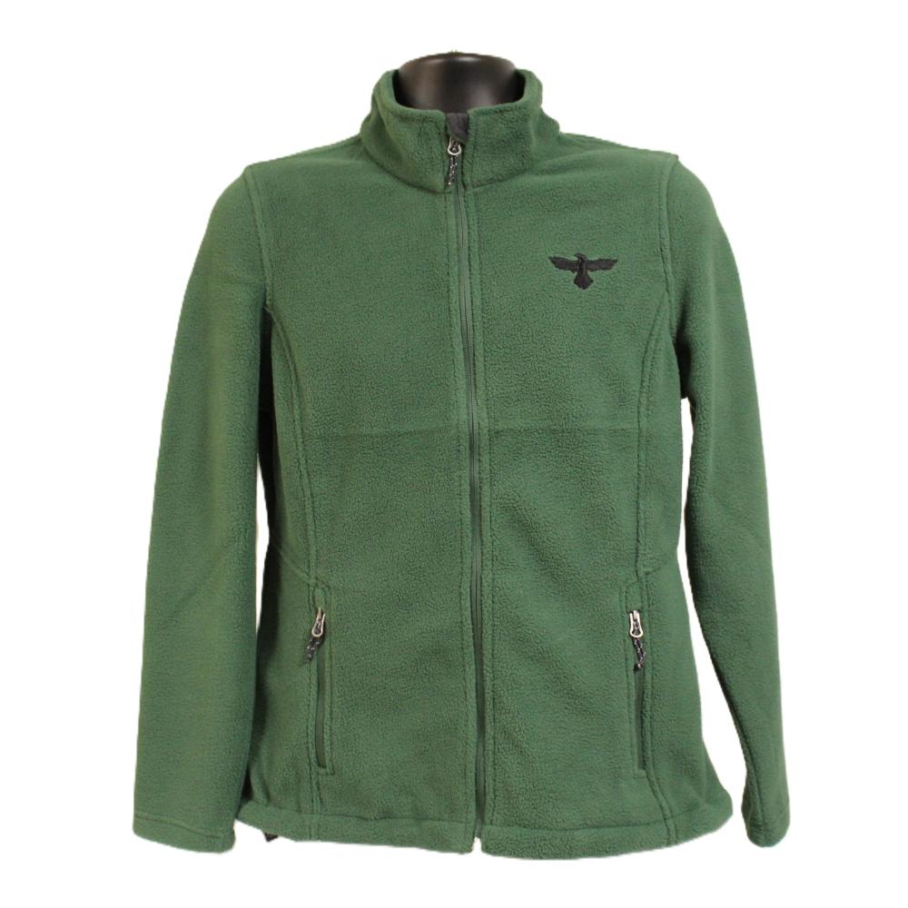 Ladies Full Zip Fleece /F. Green/ M