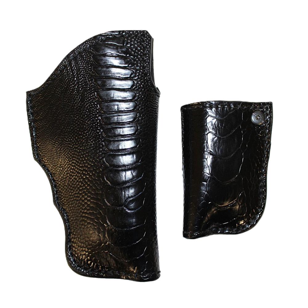 SR Rangemaster Exotic Glock/M&P - Black Ostrich