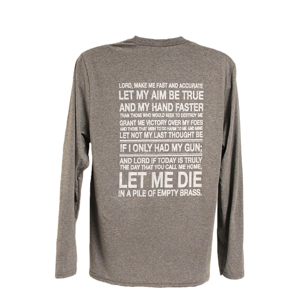 Gunsite Prayer Long Sleeve Shirt
