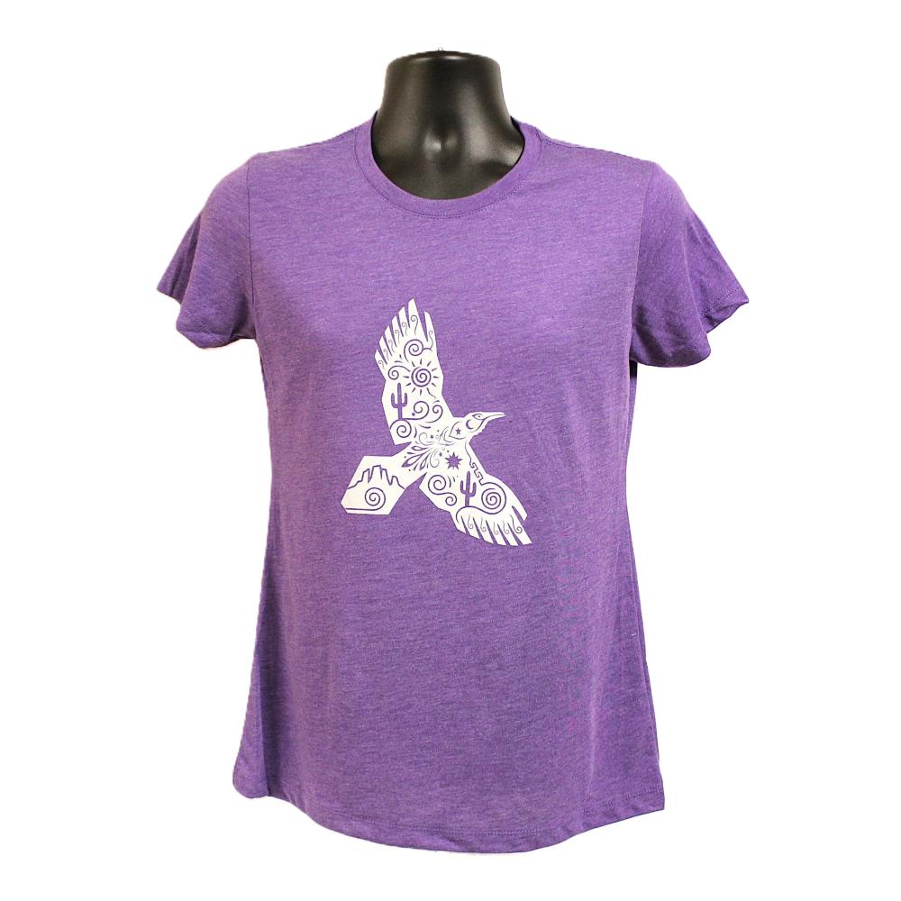 Ladies Fancy Raven Short Sleeve Shirt