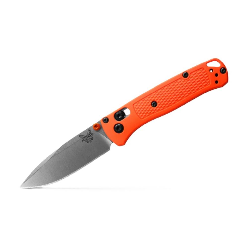 Benchmade Mini Bugout - Orange, Drop-Point