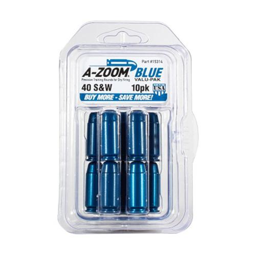 PACHMAYR A-Zoom Snap Cap, .40 S&W, Blue, 10-Pack
