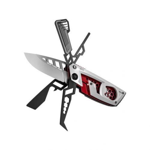 Real Avid AVGTAMP1911 Gun Tool Amp-1911 Black/Silver Stainless Steel Folding Multi-tool for 1911