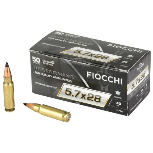 Fiocchi Hyperformance 5.7x28 40-Grain 50-Rounds THP