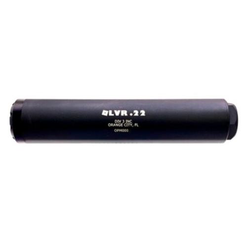 DIVISION 3 INC OLVR .22 SUPPRESSOR 22LR BLACK 1/2x28
