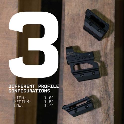 Shrapnel Series Micro Red Dot Riser Mount