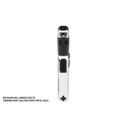 Sig Sauer P365 XMacro Freedom Turning Point Black / White 9mm 3.7" Barrel 17-Rounds