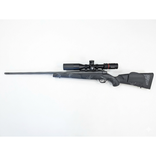 Weatherby Mark V Live Wild Black / Grey 25 CM 24" Barrel 4-Rounds w/ Buris Veracity PH 2.5-12 Scope