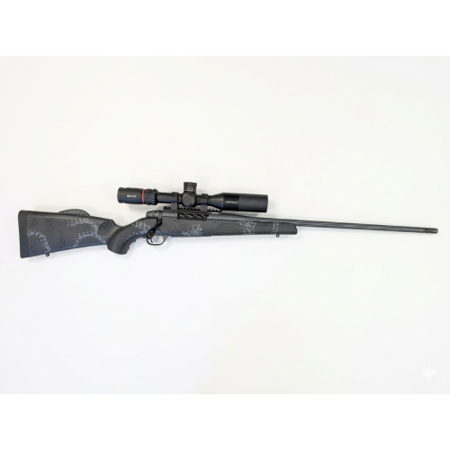 Weatherby Mark V Live Wild Black / Grey 25 CM 24" Barrel 4-Rounds w/ Buris Veracity PH 2.5-12 Scope