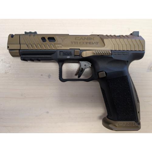 Canik TTI Combat Bronze 9mm 4.6" Barrel 18/21-Rounds