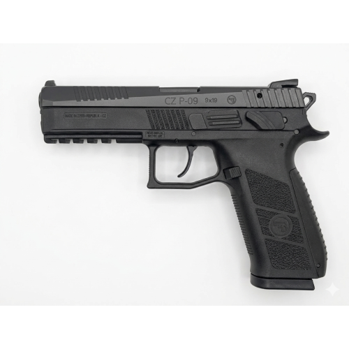 CZ P-09 Duty 9mm Pistol, Black