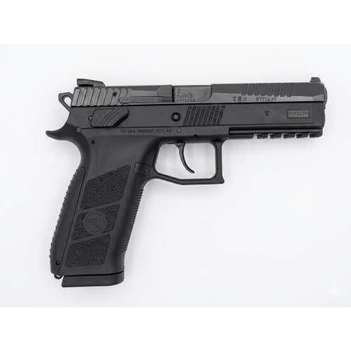CZ P-09 Duty 9mm Pistol, Black
