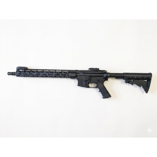 ANDERSON AM-15 WITH SIGHTS 5 MAGS CASE