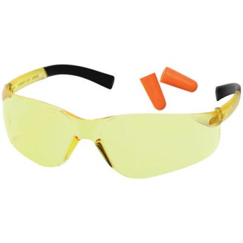Pyramex Safety Products PYS2530SNDP Mini-Ztek/Ear Plug Combo
