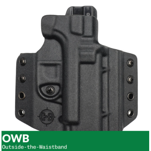 SIG P365-XMACRO OWB COVERT KYDEX HOLSTER LEFT HAND