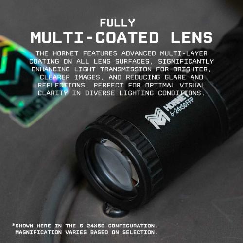 MONSTRUM Hornet 4-16x50 FFP Rifle Scope