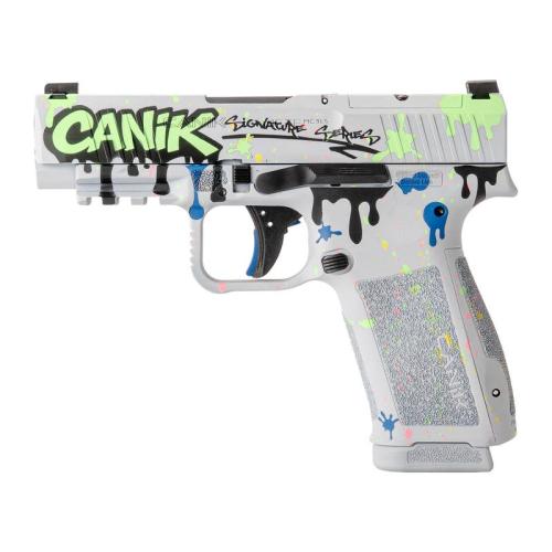 Canik Mete MC9LS Signature Drip White 9mm 3.64" Barrel 17-Rounds OR